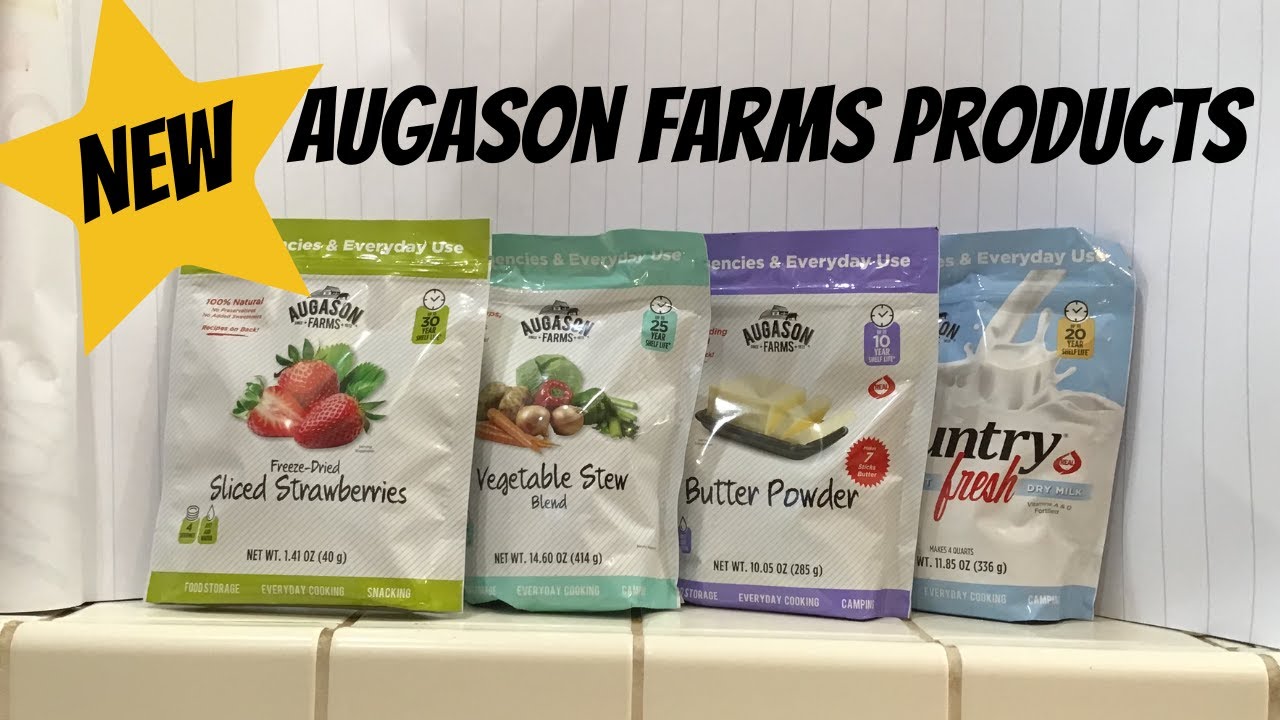 Новые многоразовые пакеты для экстренной подготовки от Augason Farms.