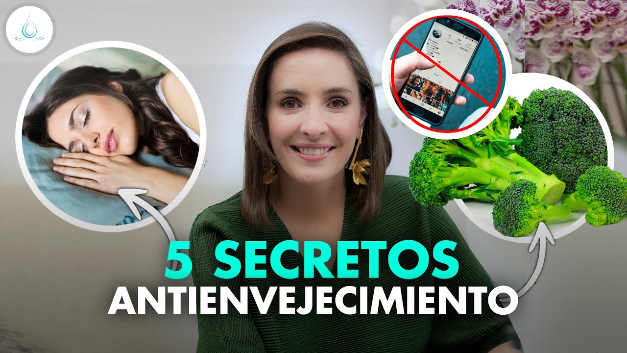 🔴 TOP 5 hábitos ANTIENVEJECIMIENTO que DEBES hacer @drapilarochoa - Dermatologa