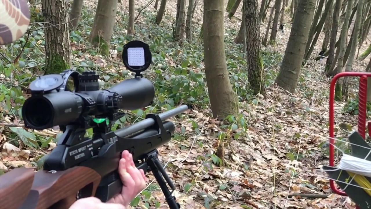 Luftgewehr Field Target Schneehasenschießen 2017 mit AirGhandi