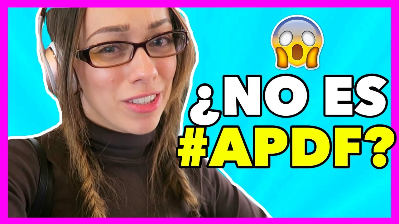 UN #APDF QUE NO ES #APDF?!