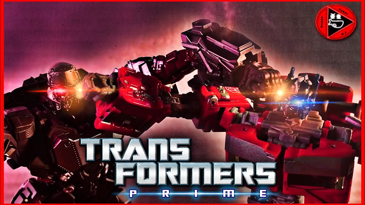 Оптимус Прайм против Мегатрона - Transformers Prime | StopMotion
