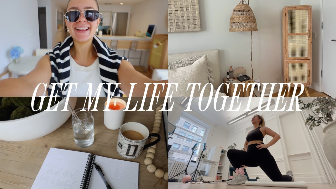 week in my life in nyc: organizing, new furniture, + getting my life together