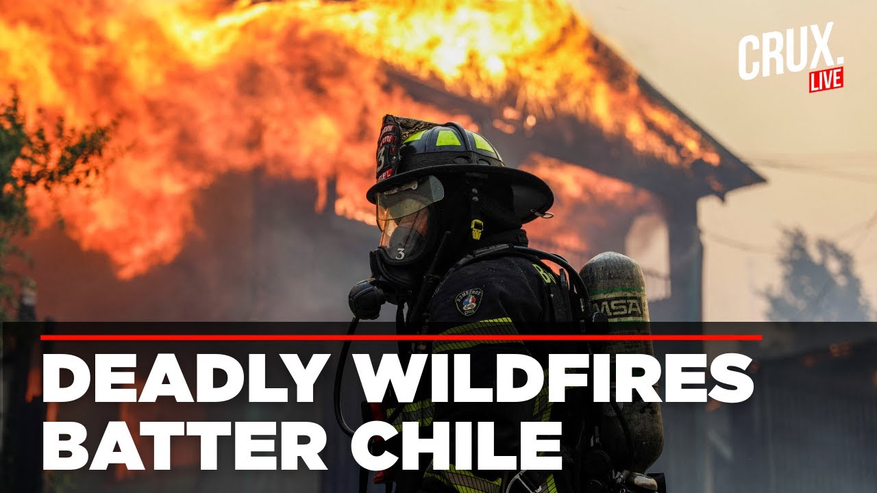 LIVE | Chile Declares 'State Of Catastrophe' As Wildfires Kill 18, Thousands Flee From Ñuble, Biobío