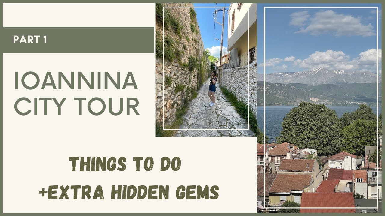 Ioannina travel vlog | Visit Ioannina, Greece - part 1 🇬🇷