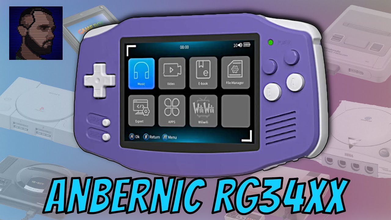 Ceci n'est pas une GBA ! TEST Anbernic RG34XX