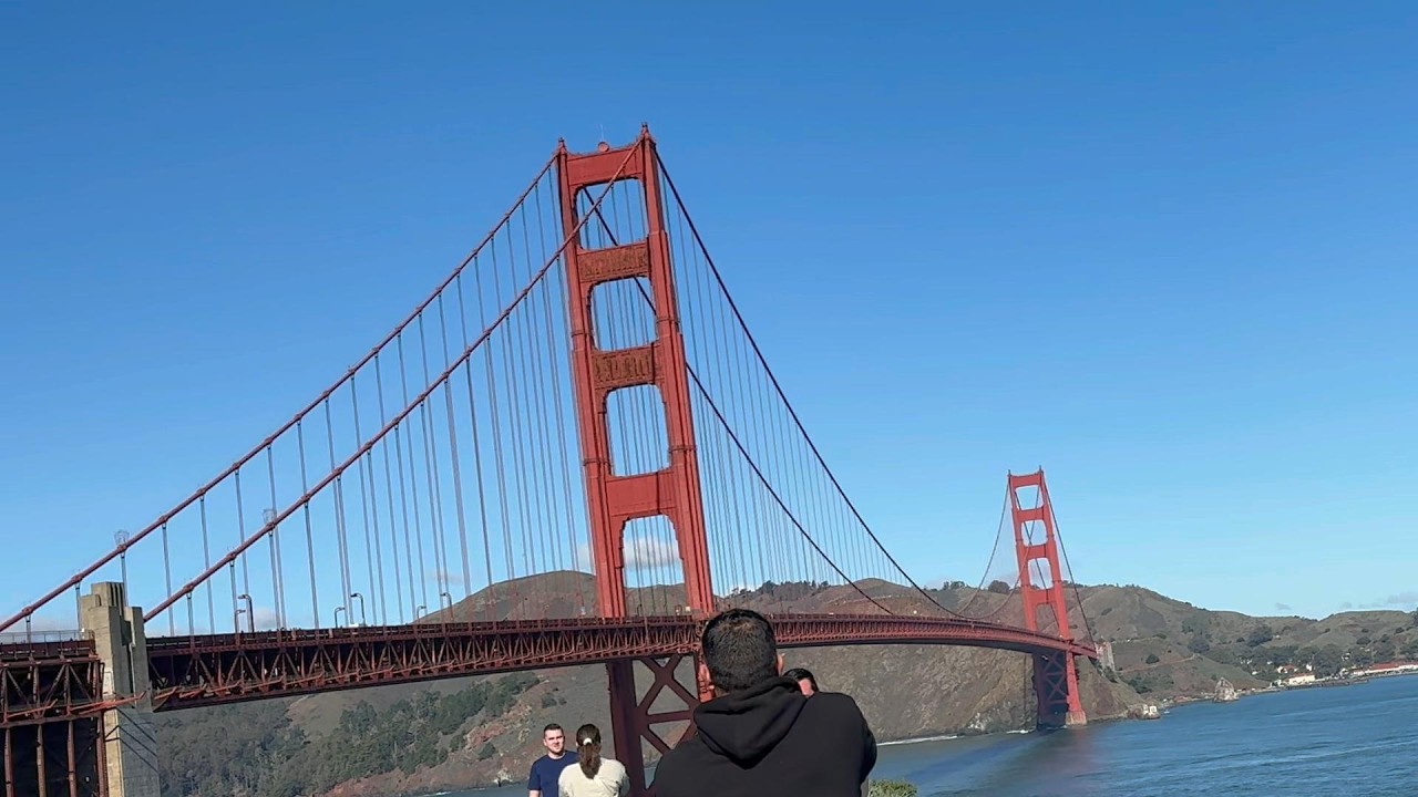 day - 8 Golden Gate Bridge || Alcatraz || Pier 39 San Francisco || California..