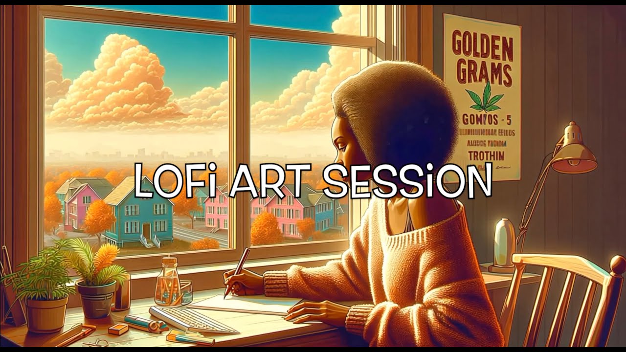🍂 Lofi Art Session - Autumn Mix to Sleep | Relax | Study | Work 🍂