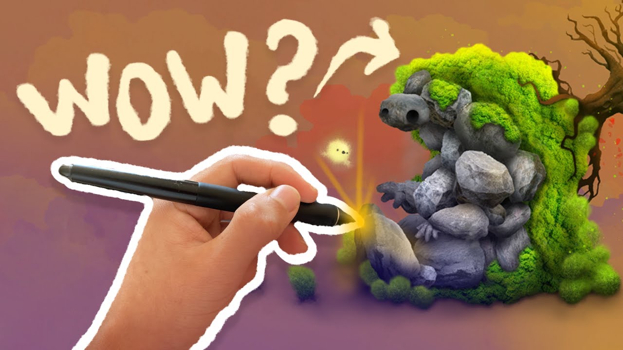 How I made a game with hyper realistic / fantastical 2D graphics!