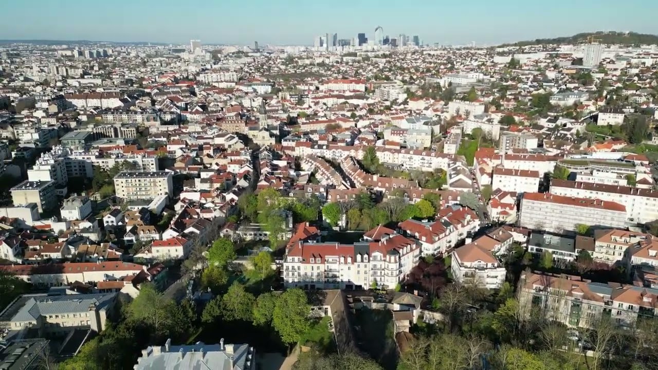 Dji mini 3 pro - Rueil-Malmaison drone footage