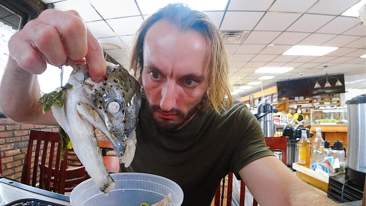 Sinigang na ulo ng Salmon & Ginataang Langka 🇵🇭 | Trying Filipino Food in Jersey City