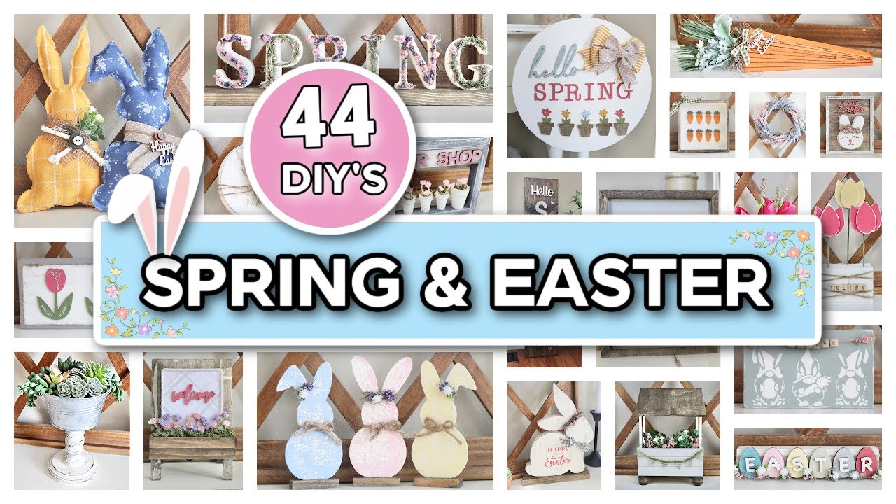 🌸 44 *BEST* SPRING & EASTER DIY'S | EASY & AFFORDABLE-DECOR IDEAS🌸