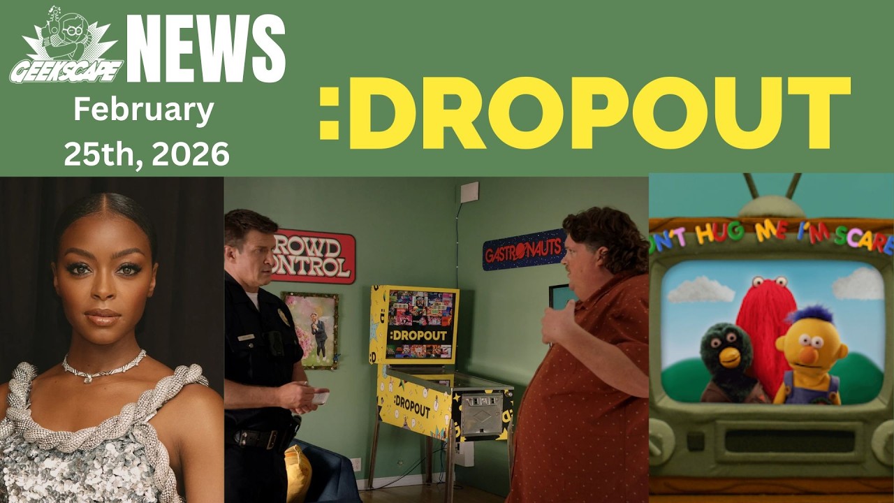 The Rookie DropOut TV Crossover PLUS Don't Hug Me I'm Scared and More (2/25/26)