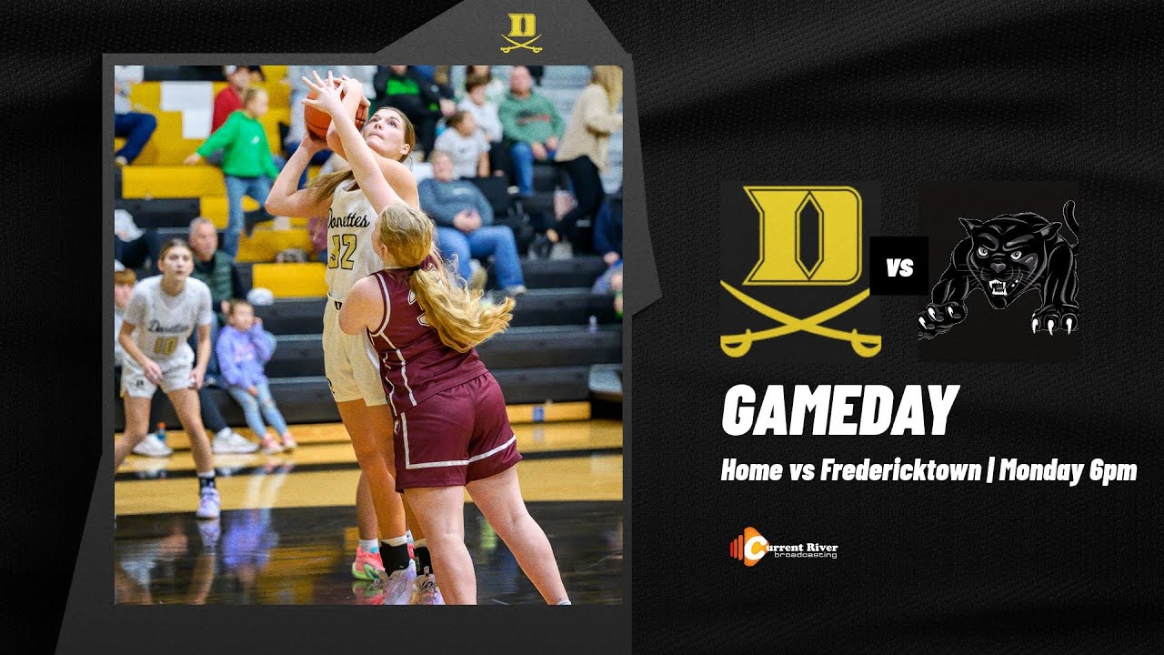 Donettes vs Fredericktown Basketball