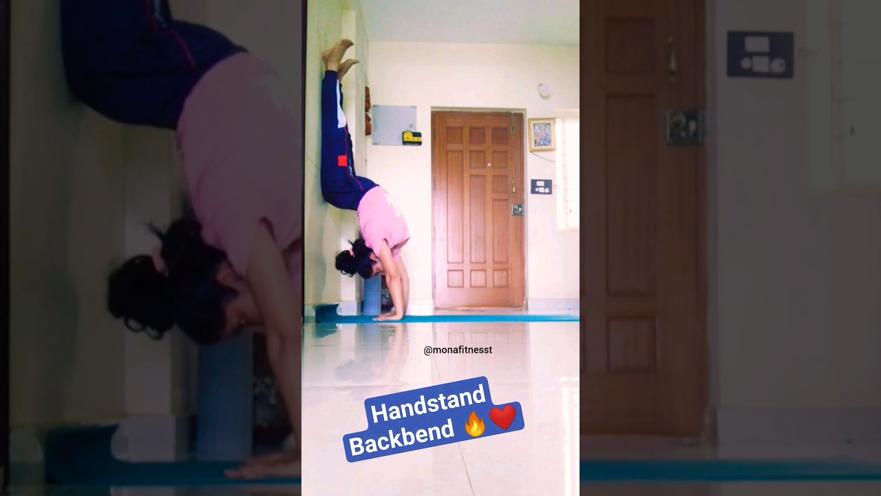 Improve Backbend Handstand Balance 🔥😻❤️