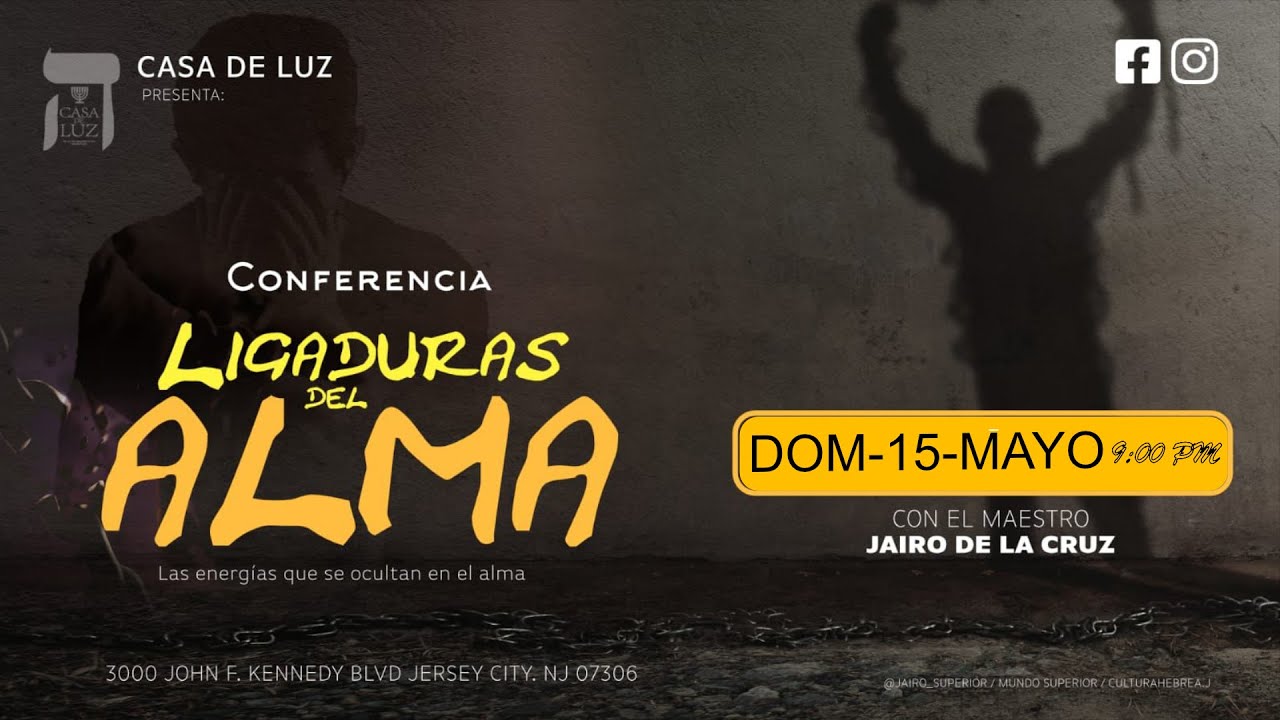 LIGADURA DEL ALMA | DR. JAIRO DE LA CRUZ #COMUNIDADCASADELUZ