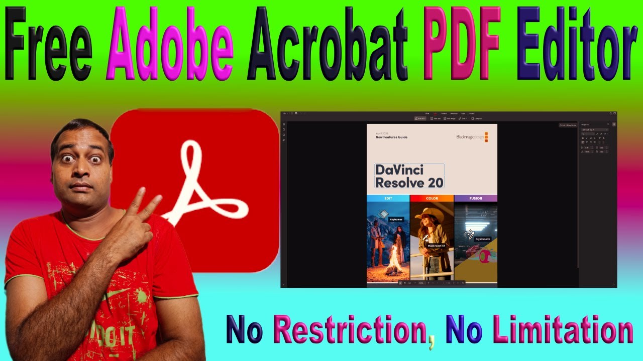 How To Get Adobe Acrobat PDF Editor For FREE In 2026/ The Best Free Alt.