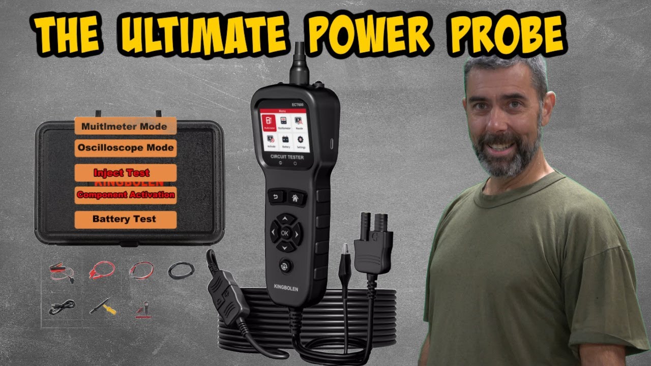 The Kingbolen ECT600 Circuit tester. The Modern Power Probe Sure Has Come A Long Way!