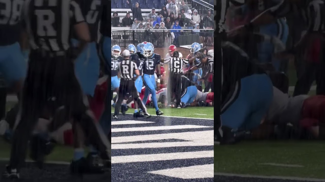Jeremy Mack with the big hit! Momentum shift! #odu #ncaafootball #monarchs