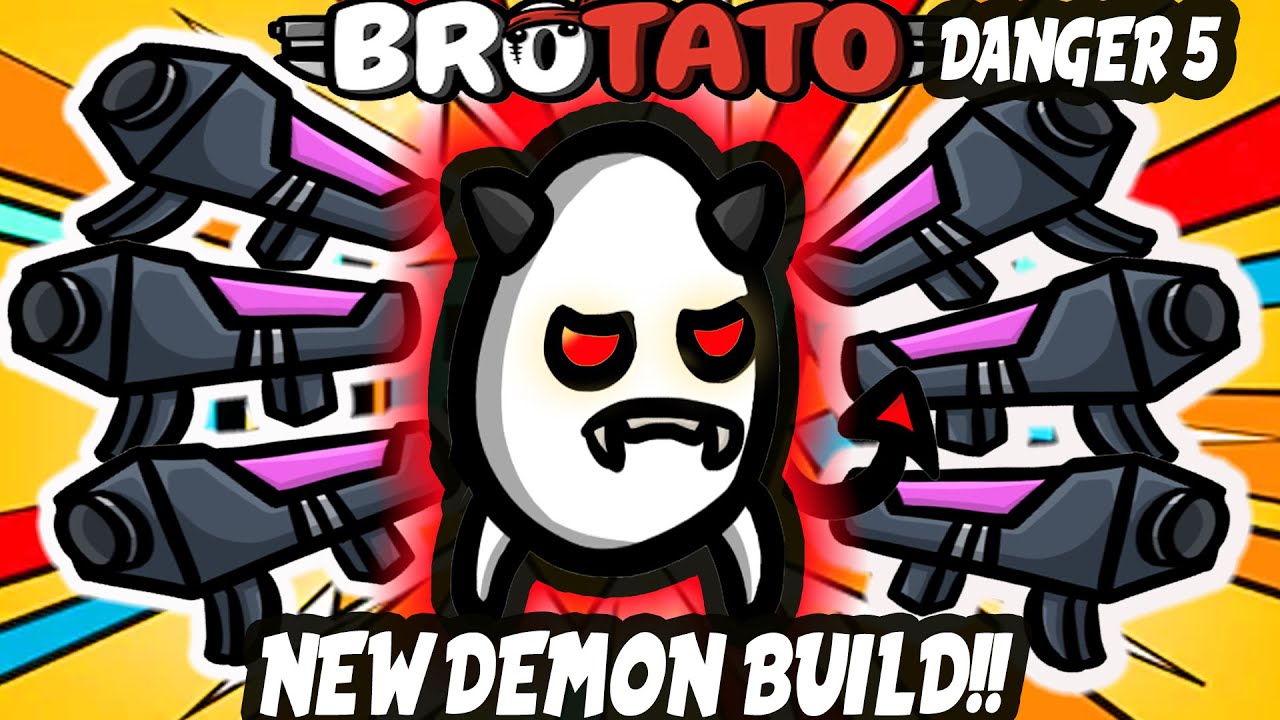 Danger 5 Hates This Nuclear Demon Build!!!! +6 Nukes on Steroids: Brotato