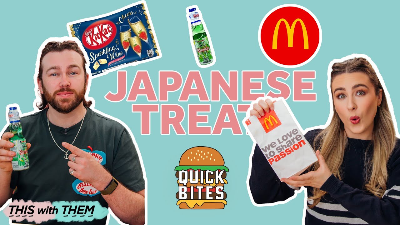 Exciting Announcement & Trying Japanese Treats - This With Them