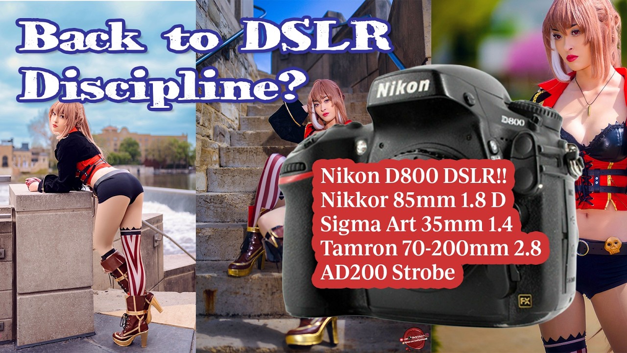 Nikon D800 - How to Discipline yourself as a Photographer? Photoshoot Samples!