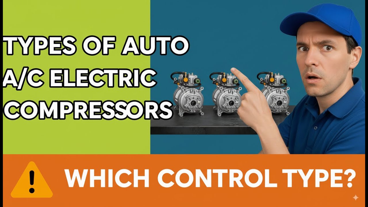 Types of Automotive A/C Electric Compressors: Which One Should You Buy According to Control Type?