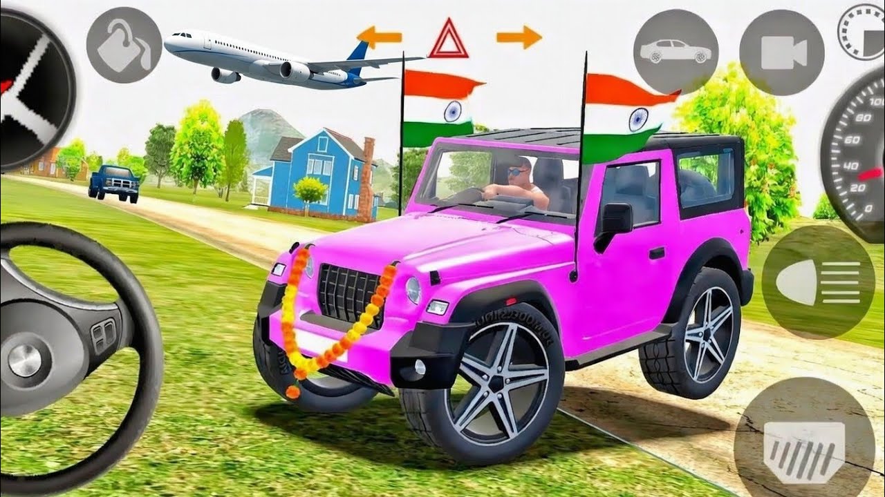 Modified Mahindra🚘 Thar Car Games: Indian Cars (Gadi Wala Game) 🎮Car Game Android Gameplay 2025-39