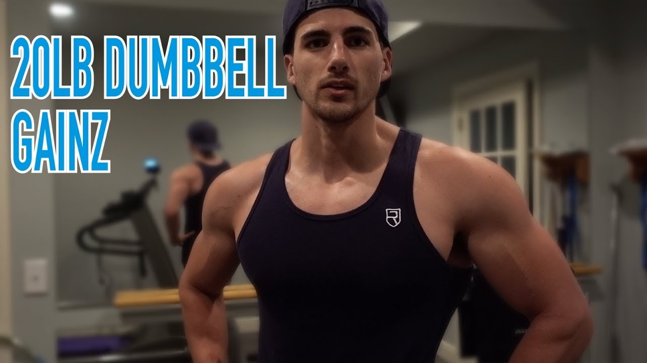 How To Workout with ONLY 20lb Dumbbells | Full Body Workout | With Model Alex Barber