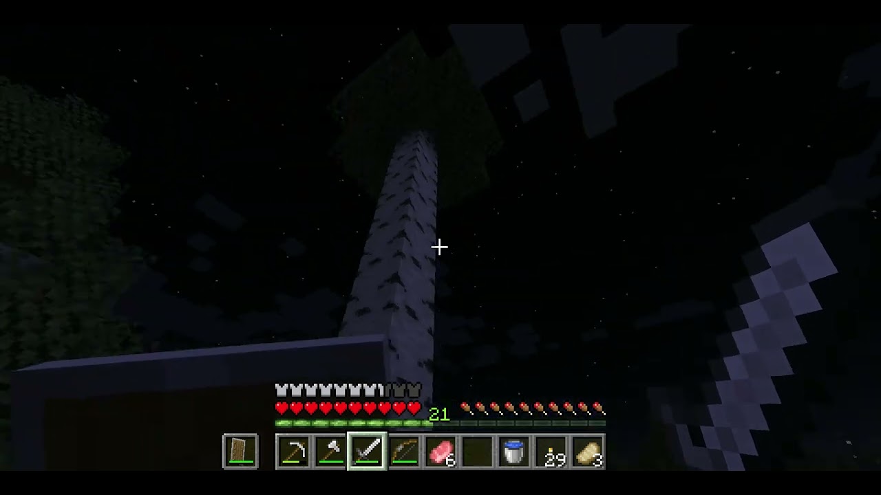 Minecraft  1 20 6   Singleplayer long ass tree spotted