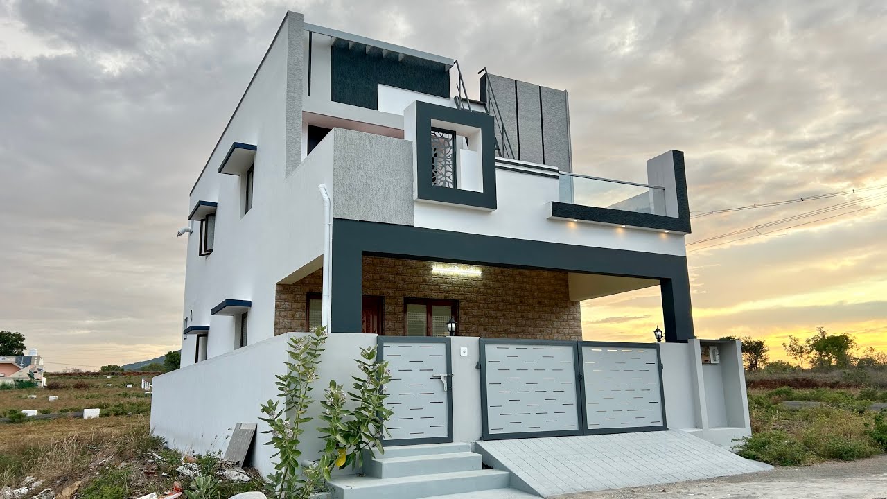 வடக்கு பார்த்த 3BHK வீடு விற்பனைக்கு🏡 Execllent House Plan 👌 Duplex House Episode-1392