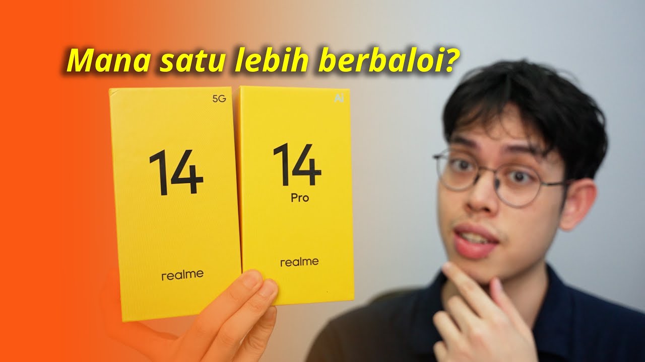 Pro ke bukan Pro? Banyak beza ke?  - realme 14 VS realme 14 Pro