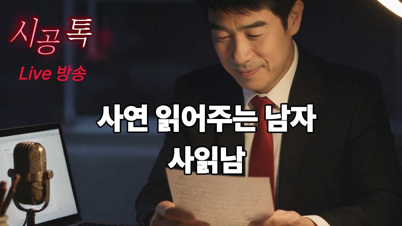 [🔴 LIVE 사연 읽어주는 남자_ 녹화본] 말하지 못한 마음