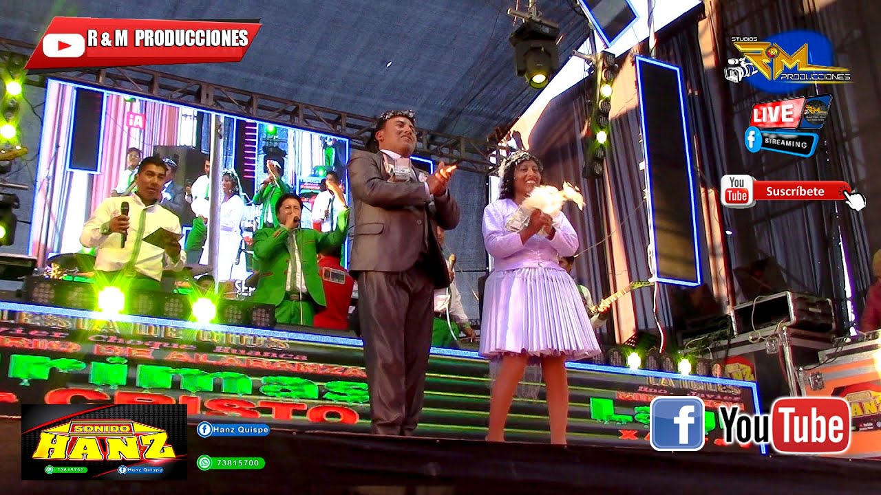 JAVIER CHOQUE (pollito)│En vivo│▶️ LAGRIMAS X AMOR A CRISTO-en CHALLAPAMPA GRANDE - ORURO