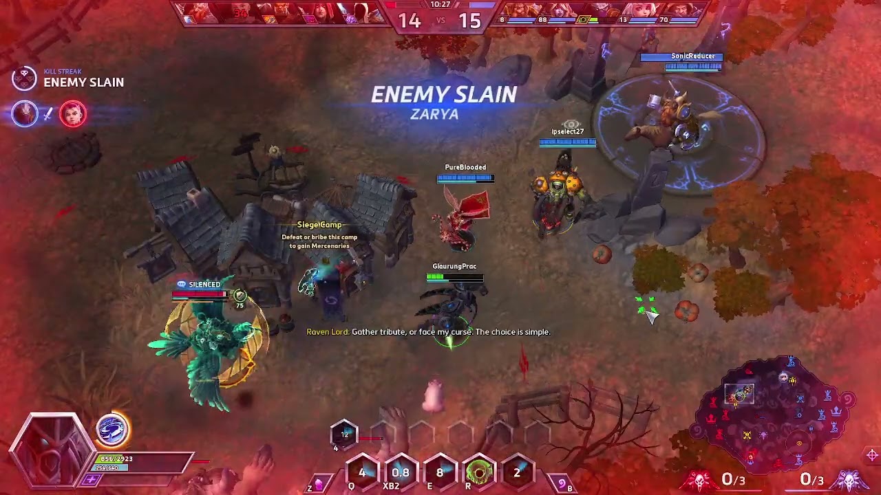 Session 1:  Heroes of the Storm (Zeratul Gameplay)