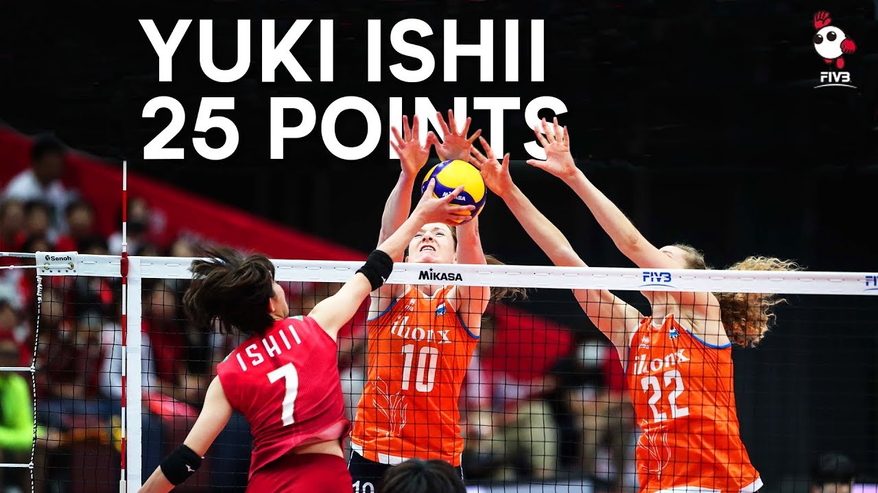 Yuki Ishii makes the crowd go mad! | Women's Volleyball World Cup 2019