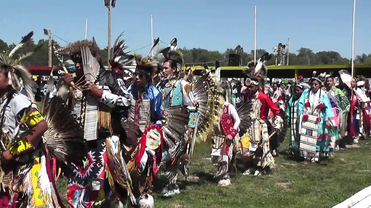 Sioux Nation Pow Wow Grand Entrance 8-7-2010