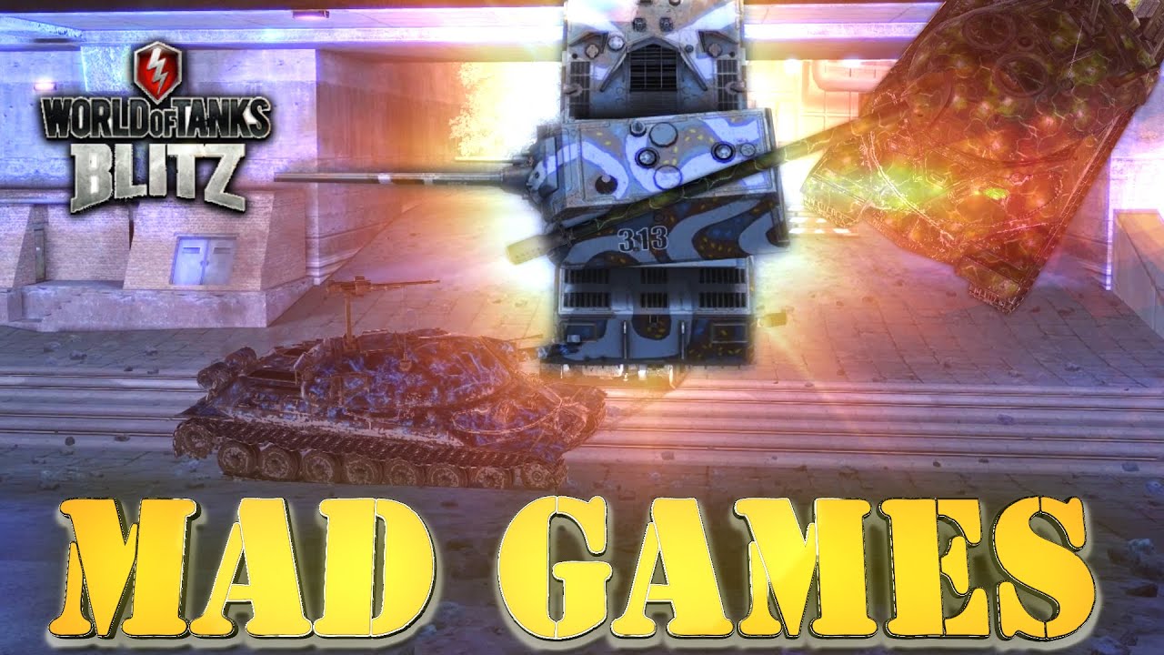 Wot Blitz Exe \ Mad Games \ Приколы \ Maus Boss