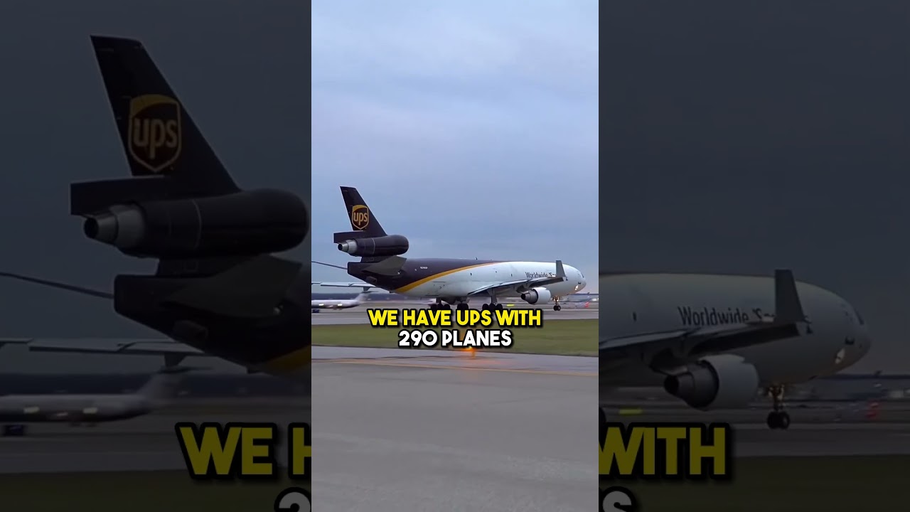Какая авиакомпания самая крупная в мире по грузоперевозкам? #шорты