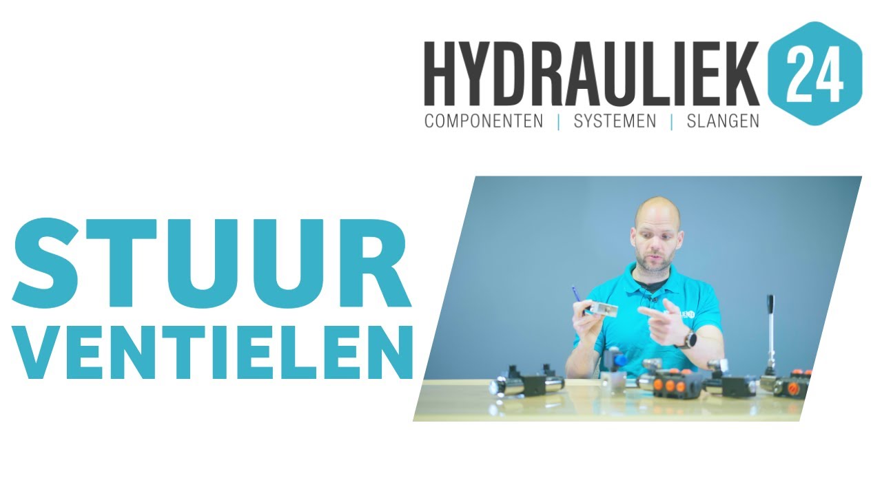 Informatie en uitleg over de verschillende soorten stuurventielen | Hydrauliek24