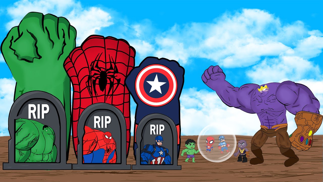 HULK & SPIDER MAN, CAPTAIN A vs THANOS: Returning from the Dead SECRET - FUNNY | SUPER HEROES MOVIES