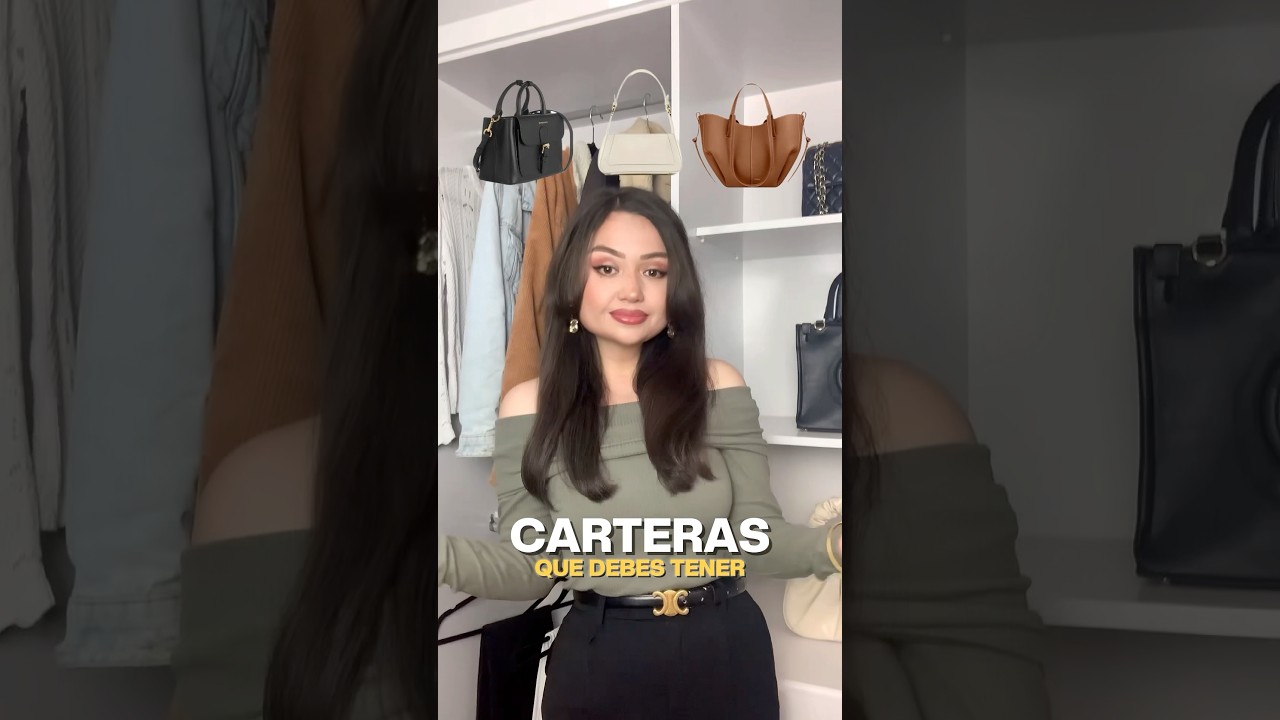 CARTERAS QUE DEBES TENER 💖💼👑 #tipsdemoda