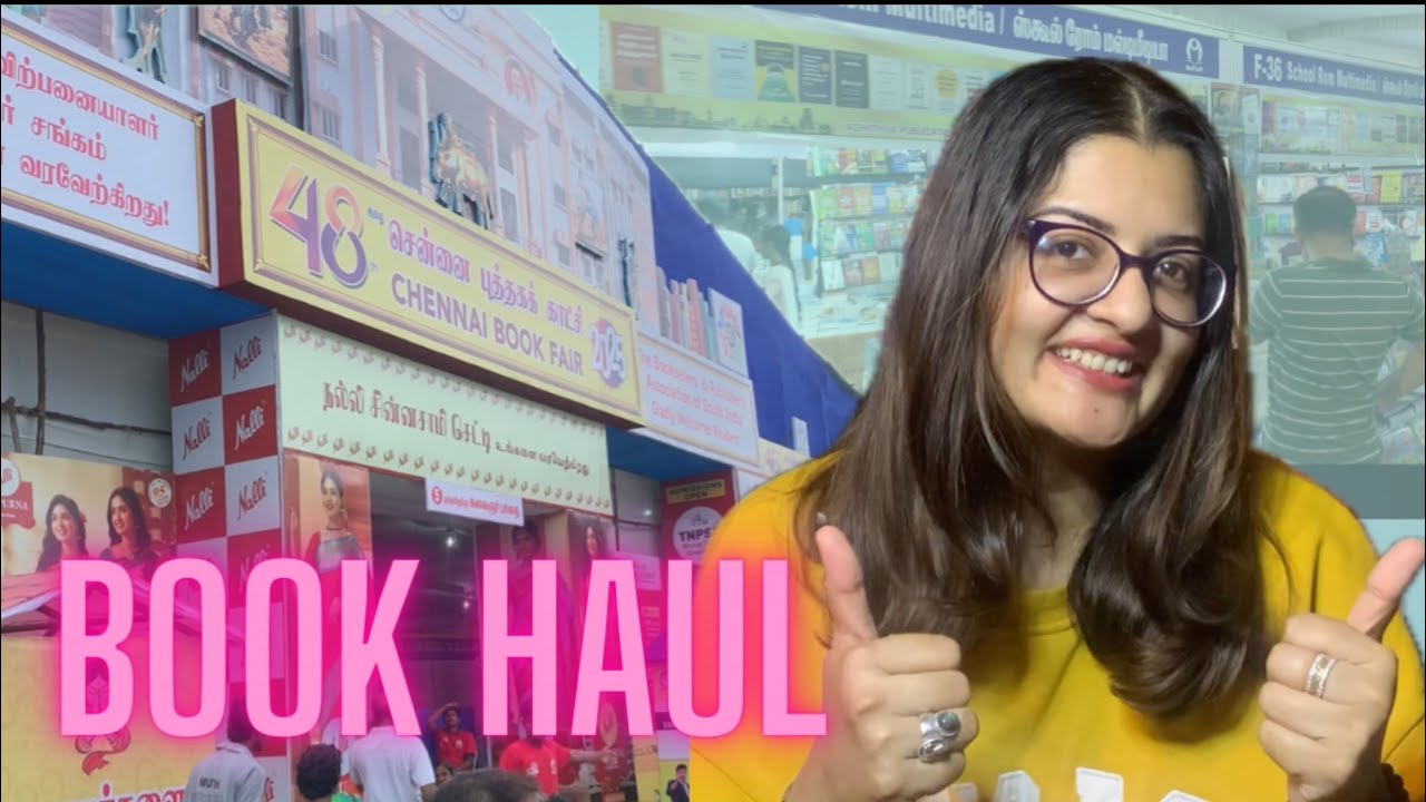 BOOK HAUL | CHENNAI 48th BOOK FAIR | 20+ BOOKS | தமிழில்