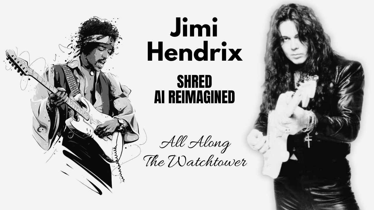 ALL ALONG THE WATCHTOWER – Jimi Hendrix | Ai Symphonic Shred | Malmsteen - Petrucci Style