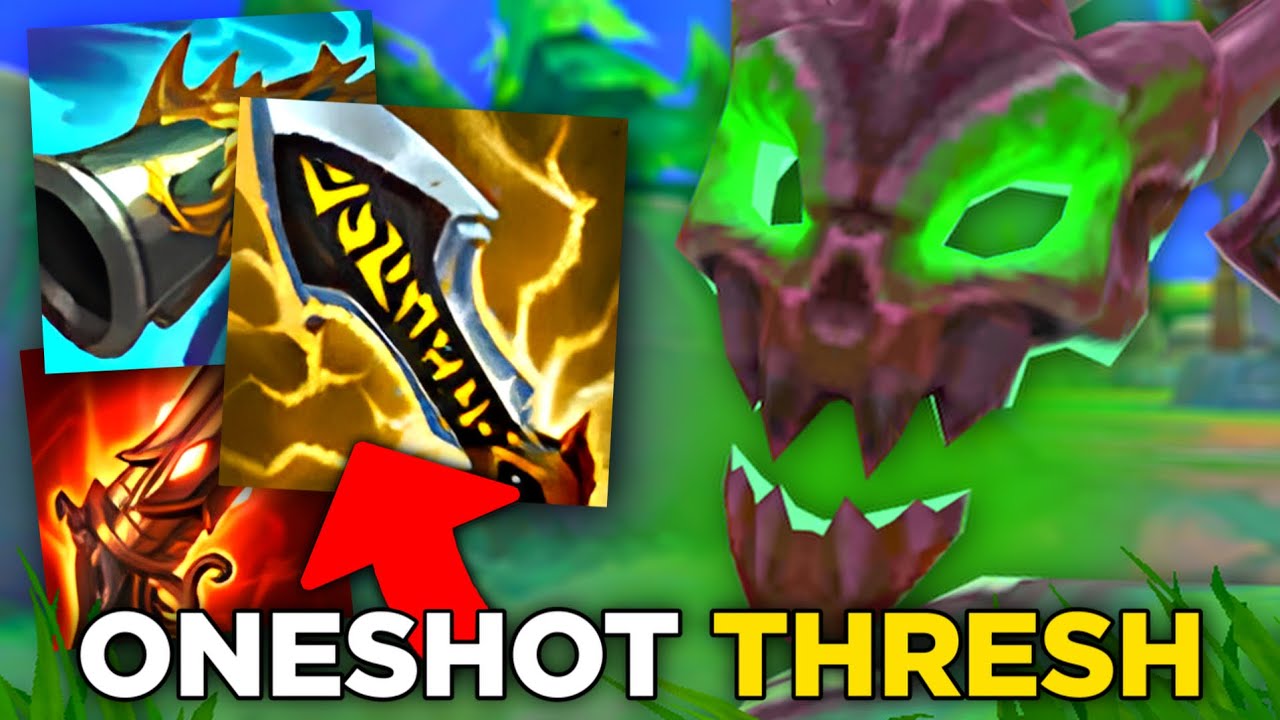 Thresh pod ONESHOTA bije dosyć sporo w League of Legends