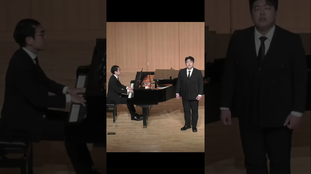 별 하나 (도종환 시, 강홍준 곡) - 바리톤 김승록, 피아노 지정배