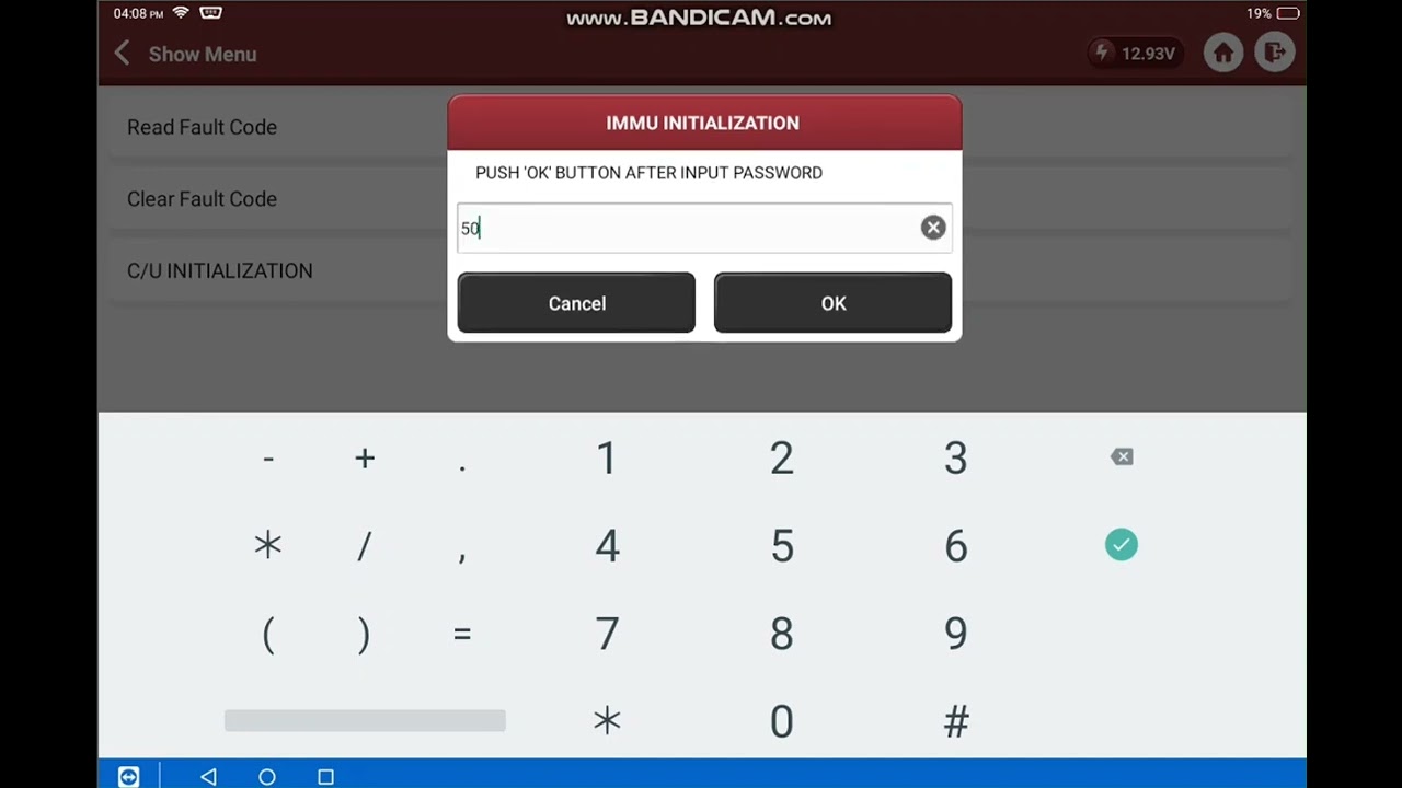 Thinktool Master Nissan DTC P1610 P1611 Lock Mode ( Immobilizer )