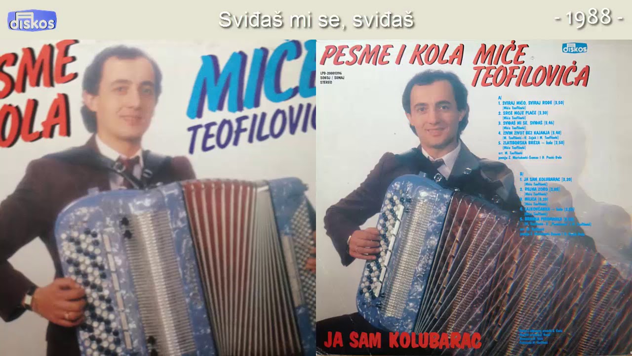 Mica Teofilovic - Svidjas mi se, svidjas - (Audio 1988)