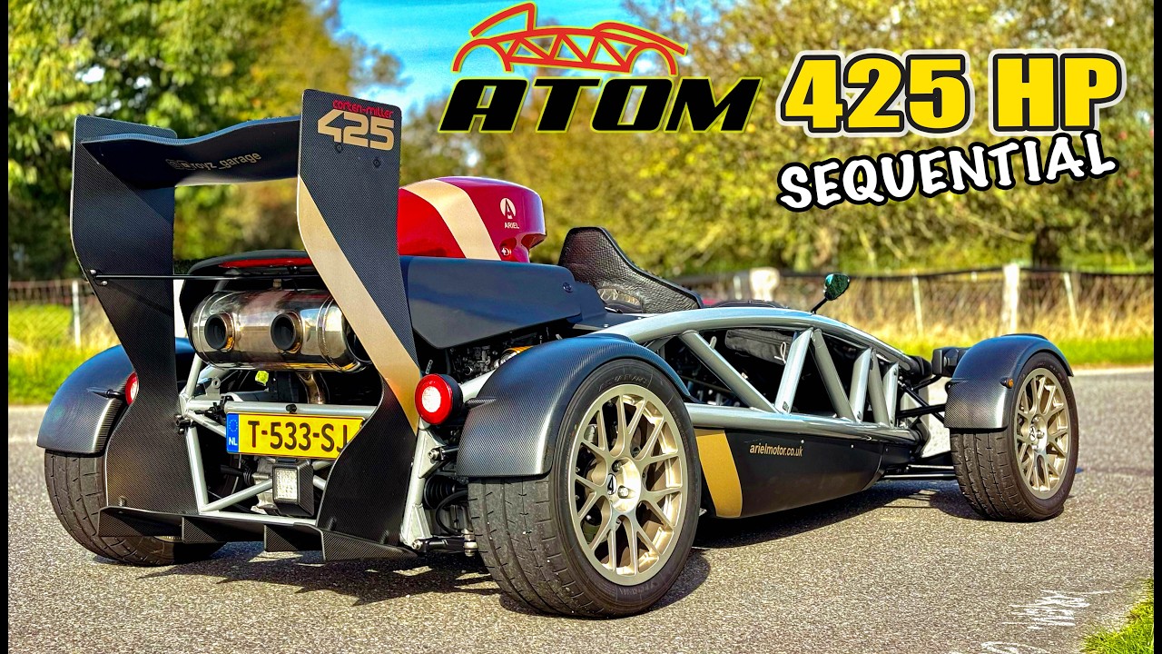 TUNED ARIEL ATOM 4 is MENTAL! // REVIEW on AUTOBAHN