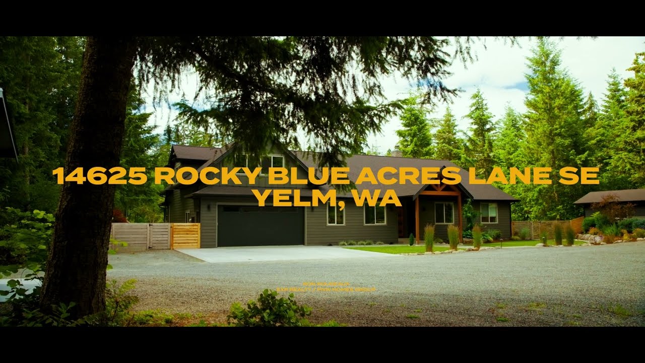 Amazing Listing - Yelm Washington - 14625 Rocky Blue Acres Lane SE - Ron Rougeaux Real Estate Agent