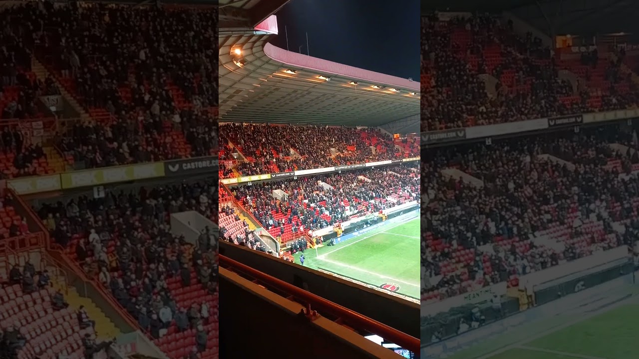 Charlton Athletic Fans Chant After 1st Goal Against Posh (Feb 2025) Godden Again Ole Ole 